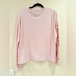 🔥Champion Light Pink Long Sleeve Tee🔥
